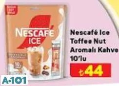 NESCAFE ICE TOFFEE NUT AROMALI KAHVE 10'LU